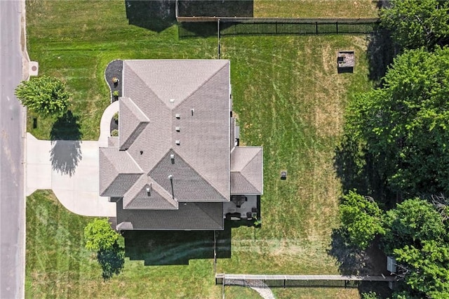 316 SE Hackamore Dr, Lees Summit, MO 64082 - view from above of property