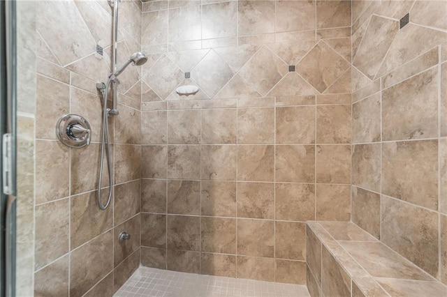 3536 SW Dana Ave, Lees Summit, MO 64082 - bathroom featuring tiled shower