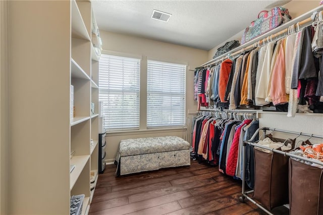 3536 SW Dana Ave, Lees Summit, MO 64082 - walk in closet featuring wood finished floors