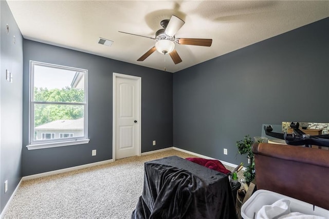 3536 SW Dana Ave, Lees Summit, MO 64082 - bedroom featuring carpet and a ceiling fan
