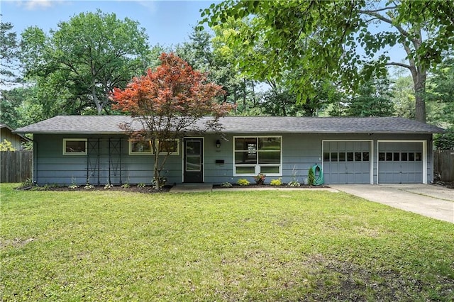 7604 Tomahawk Rd, Prairie Village, KS 66208 - single story home featuring a garage and concrete driveway