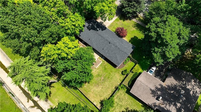 7604 Tomahawk Rd, Prairie Village, KS 66208 - bird's eye view