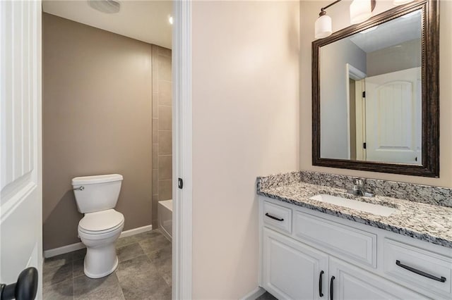 16699 S Chalet Dr, Olathe, KS 66062 - bathroom with vanity and toilet