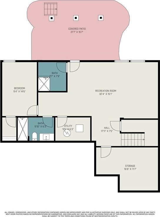 16699 S Chalet Dr, Olathe, KS 66062 - view of room layout