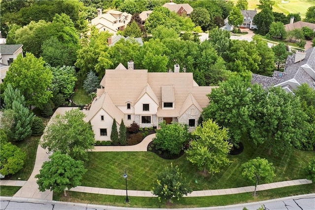 2616 W 112th St, Leawood, KS 66211 - aerial view of property and surrounding area