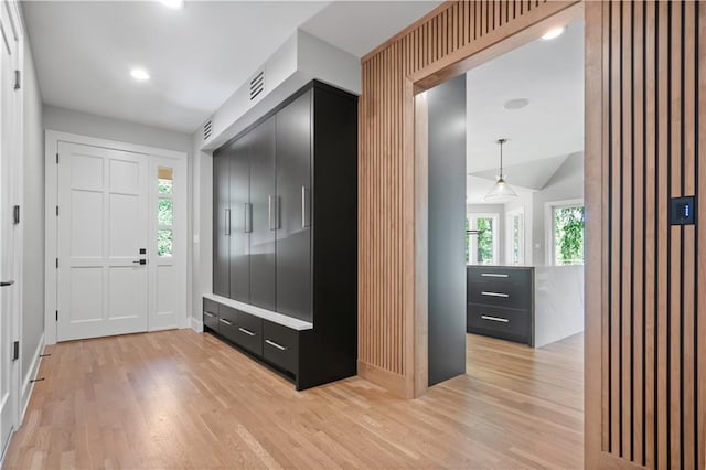 2616 W 112th St, Leawood, KS 66211 - entrance foyer featuring light wood finished floors