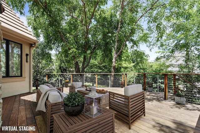 2616 W 112th St, Leawood, KS 66211 - deck with outdoor lounge area