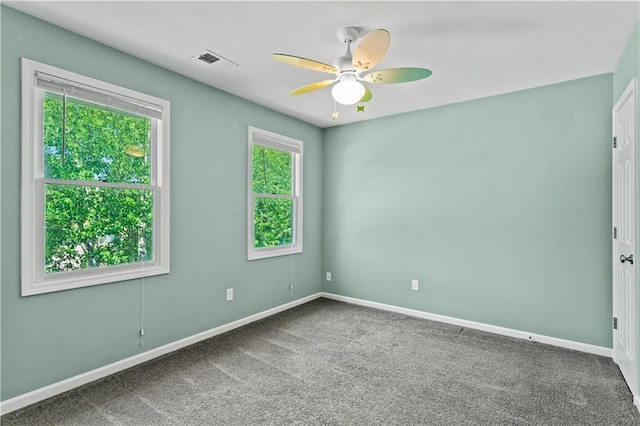 1321 SW Crossing Dr, Lees Summit, MO 64081 - unfurnished room featuring carpet floors and ceiling fan