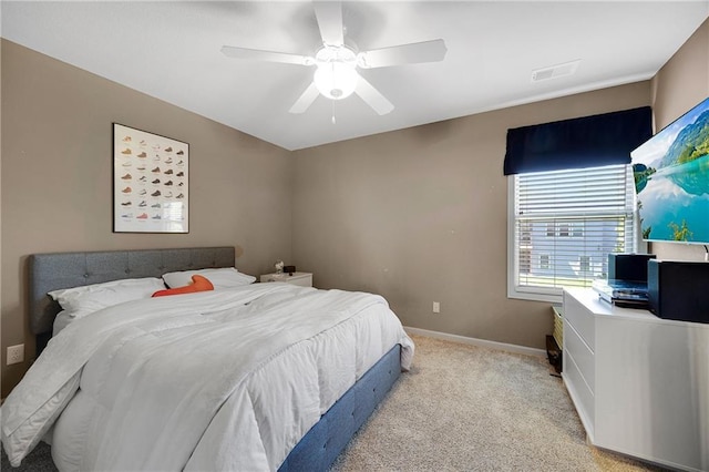 204 SW Ansel Adams Dr, Lees Summit, MO 64081 - bedroom with light colored carpet and a ceiling fan