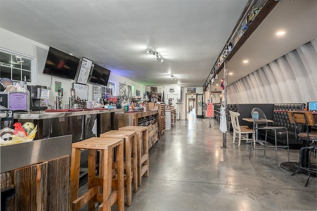 24305 Loring Rd, Lawrence, KS 66044 - miscellaneous room featuring finished concrete floors