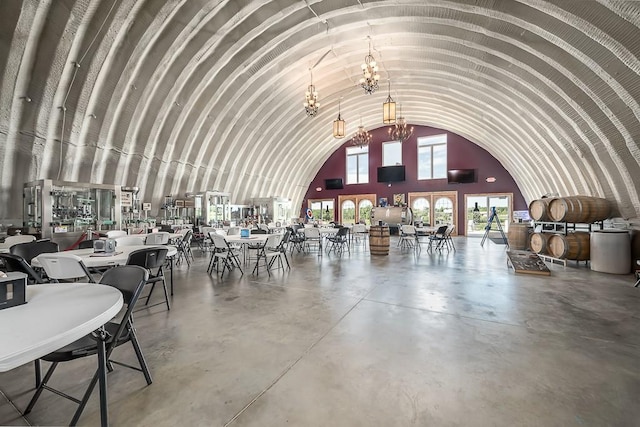 24305 Loring Rd, Lawrence, KS 66044 - common area featuring high vaulted ceiling
