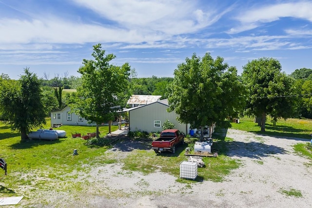 24305 Loring Rd, Lawrence, KS 66044 - view of yard