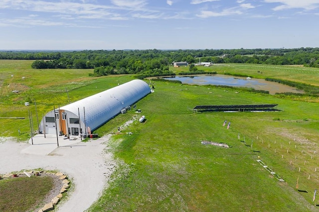 24305 Loring Rd, Lawrence, KS 66044 - view of rural area with a large body of water