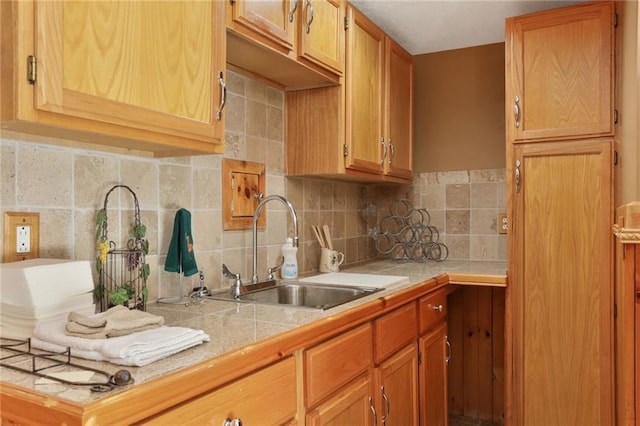 3038 Weaver School Rd, Odessa, MO 64076 - kitchen with backsplash and tile countertops