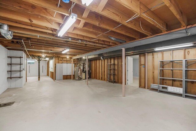 7718 W 100th St, Overland Park, KS 66212 - unfinished below grade area with water heater