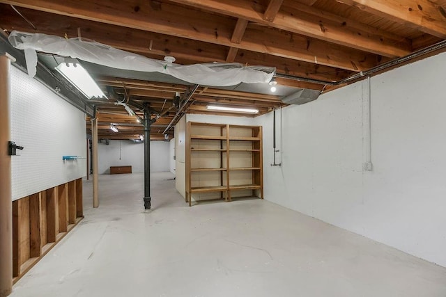 7718 W 100th St, Overland Park, KS 66212 - view of unfinished basement