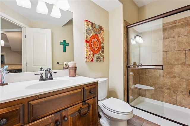 18501 S Butternut St W, Gardner, KS 66030 - bathroom with a stall shower and vanity