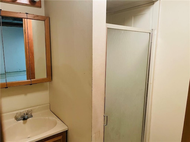 506 1st Ter, Lansing, KS 66043 - full bathroom with a shower stall and vanity
