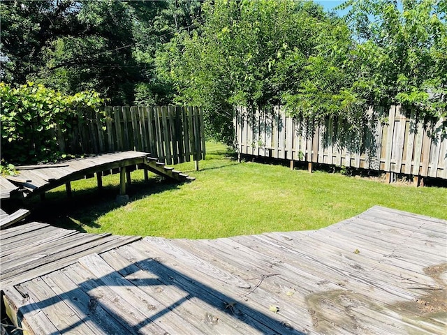 506 1st Ter, Lansing, KS 66043 - view of wooden deck