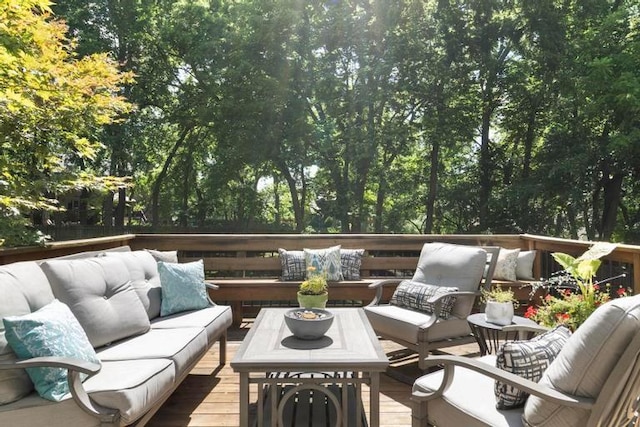 12312 Nieman Rd, Overland Park, KS 66213 - deck with outdoor lounge area