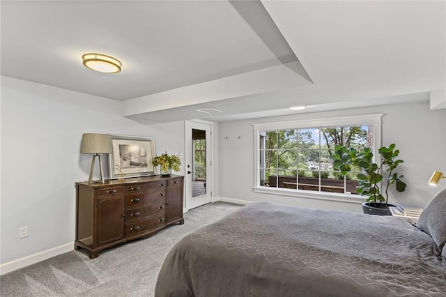 180 Terrace Trl S, Lake Quivira, KS 66217 - carpeted bedroom with access to outside and multiple windows