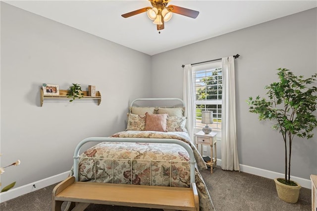 801 155th Ter, Basehor, KS 66007 - bedroom with carpet floors and ceiling fan