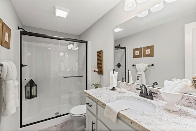 801 155th Ter, Basehor, KS 66007 - full bathroom with vanity and a stall shower