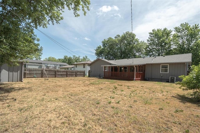 1222 S Maple St, Ottawa, KS 66067 - view of yard