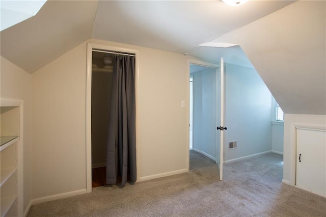 7236 Roe Ave, Prairie Village, KS 66208 - additional living space featuring carpet flooring and lofted ceiling