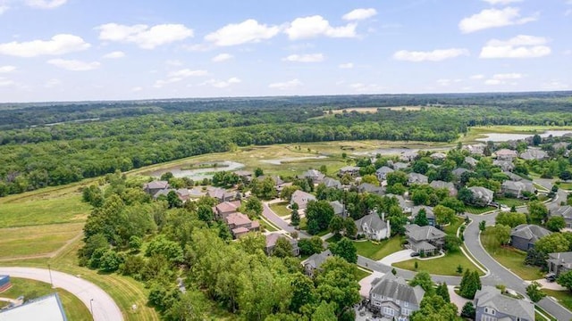 5125 W 164th St, Overland Park, KS 66085 - aerial overview of property's location with nearby suburban area