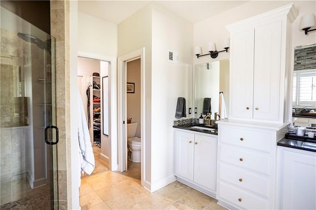 4500 Parks Summit Ter, Lees Summit, MO 64064 - full bath featuring a shower stall, vanity, and a walk in closet