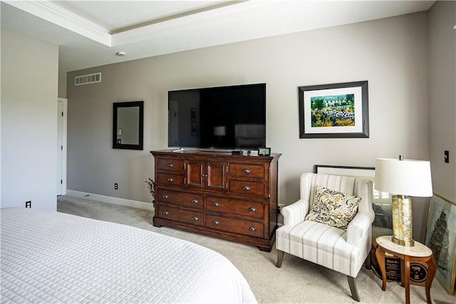 4500 Parks Summit Ter, Lees Summit, MO 64064 - bedroom featuring light colored carpet and ornamental molding