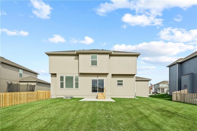 28501 W 161st Ter, Gardner, KS 66030 - rear view of property with entry steps and a patio