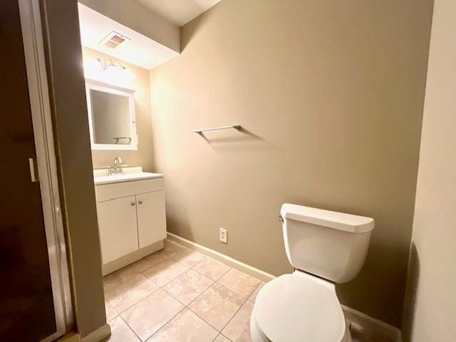 6960 Dancaster Rd, Topeka, KS 66610 - bathroom with vanity and tile patterned floors