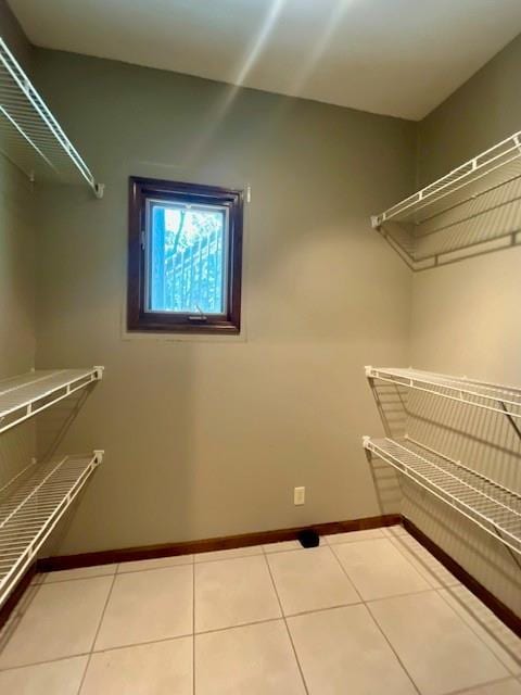 6960 Dancaster Rd, Topeka, KS 66610 - spacious closet featuring tile patterned floors