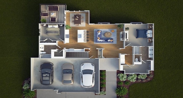12517 S Hedge Ct, Olathe, KS 66061 - view of home floor plan