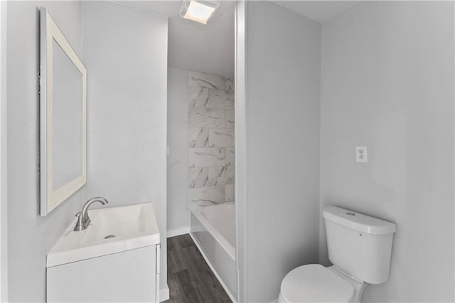 1205 E Parker Ave, Independence, MO 64050 - bathroom with vanity and marble finish flooring
