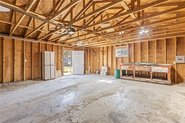 420 S Walnut St, Ottawa, KS 66067 - misc room featuring a garage