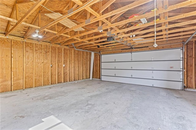 420 S Walnut St, Ottawa, KS 66067 - garage featuring a garage door opener
