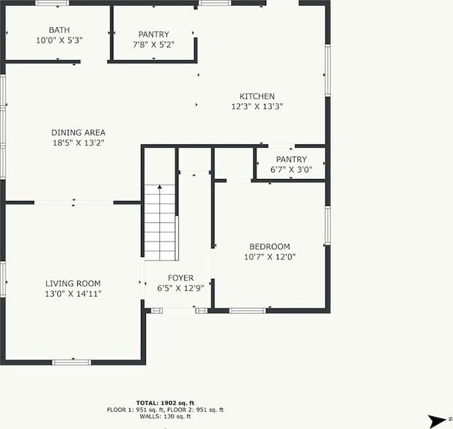 420 S Walnut St, Ottawa, KS 66067 - view of property floor plan