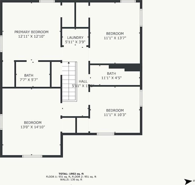 420 S Walnut St, Ottawa, KS 66067 - view of floor plan / room layout