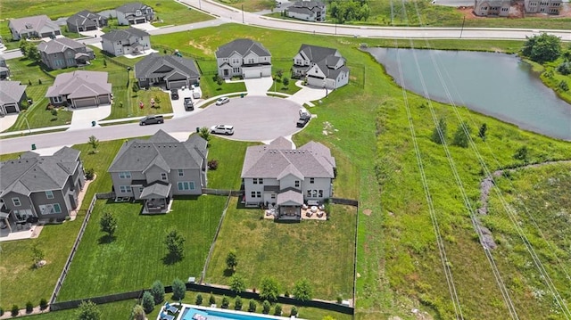 24328 W 58th Ter, Shawnee, KS 66226 - aerial perspective of suburban area featuring a large body of water
