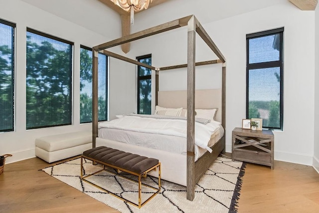 27497 W 108th St, Olathe, KS 66061 - bedroom featuring multiple windows and wood finished floors