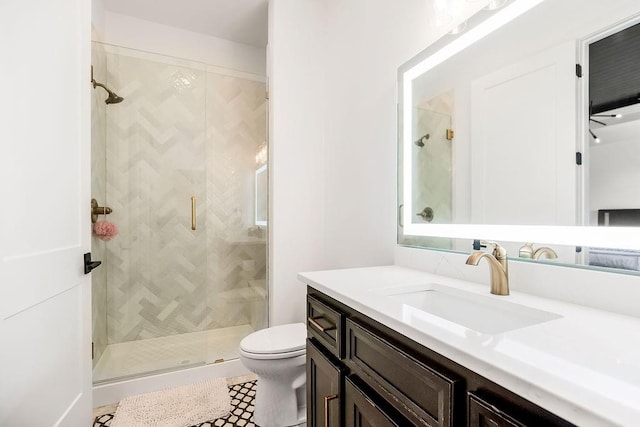 27497 W 108th St, Olathe, KS 66061 - bathroom featuring vanity and a shower stall