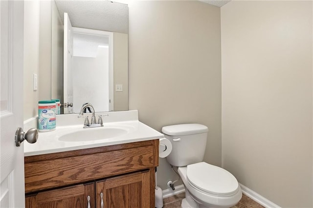 1501 SW Shelby Dr, Lees Summit, MO 64081 - half bathroom with vanity and toilet