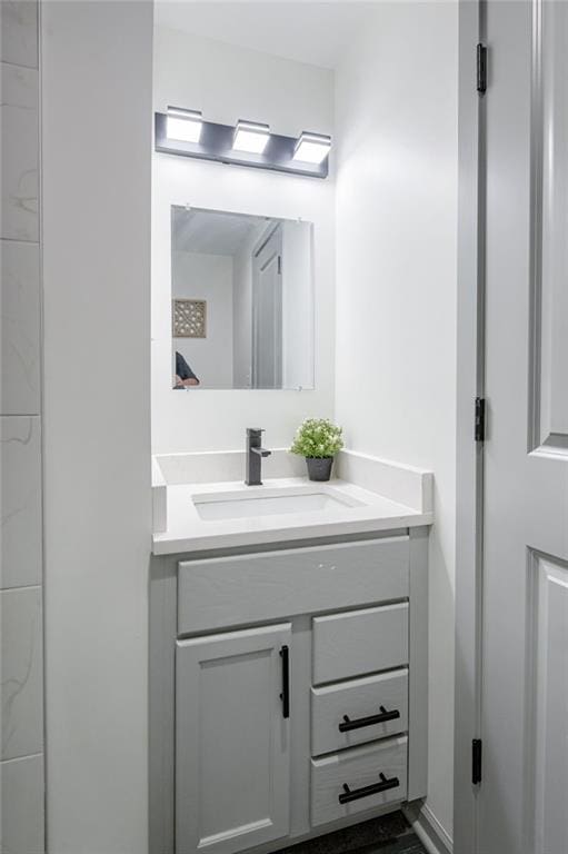3100 N 56th St, Kansas City, KS 66104 - bathroom featuring vanity