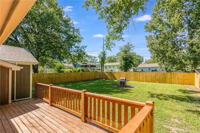 3414 Georgia Ave, Kansas City, KS 66104 - deck featuring a fenced backyard