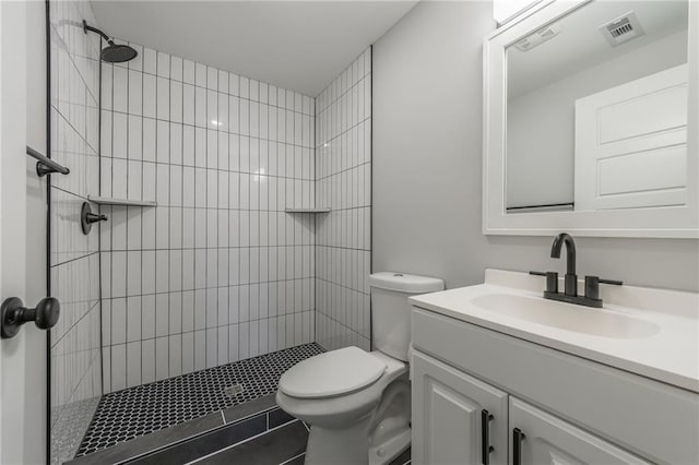 3414 Georgia Ave, Kansas City, KS 66104 - bathroom with vanity and tiled shower