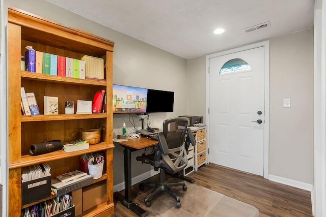 31241 W 172nd Ter, Gardner, KS 66030 - office space featuring wood finished floors and recessed lighting