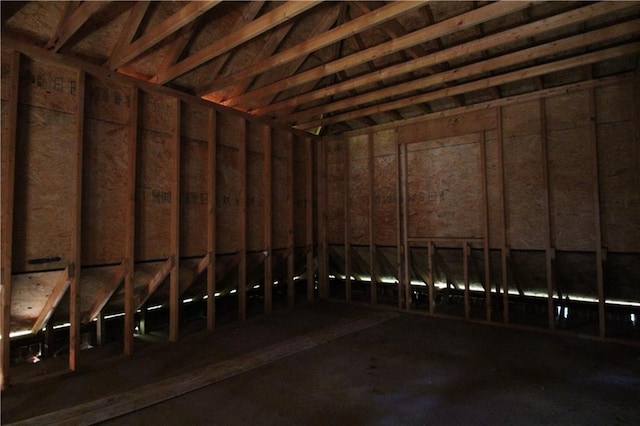 1705 Francis St, Saint Joseph, MO 64501 - misc room with lofted ceiling
